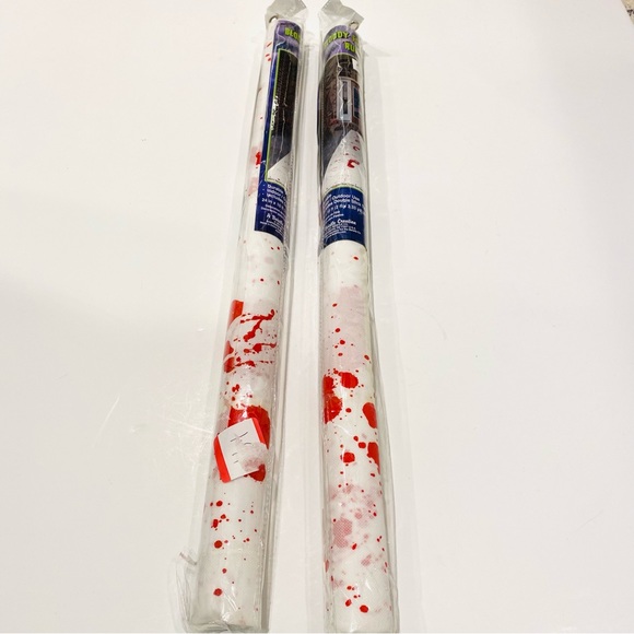 HALLOWEEN Bloody Footprint Indoor/Outdoor Runner with Double Sided Tape 24”x10ft - Picture 4 of 13